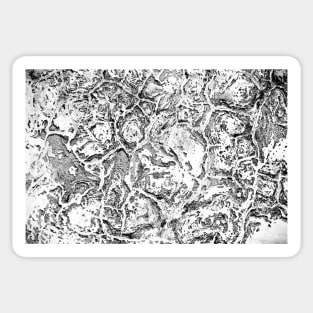 Abstract textured surface Sticker